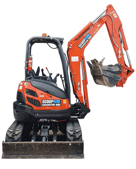 Mini Excavator Rental Melbourne