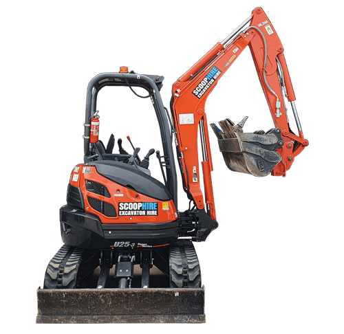 Book 2.5 Tonne Excavator Online